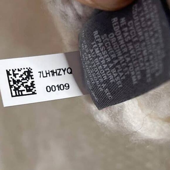 Aerie Fair Isle Wool Blend Turtleneck Sweater Cream Red Small S Cozy Lounge - Picture 12 of 12